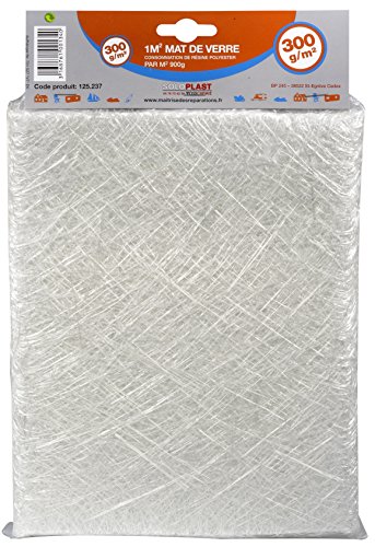 Mat de verre Soloplast 125237 pour réparation composite en stratification