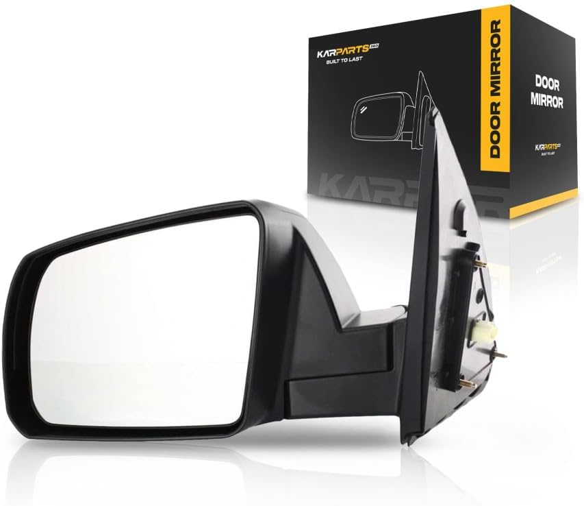 For Toyota Tundra Door Mirror 2007-2013 Driver Side | Power | Heated | Black | Replacement For TO1320252 | 87940-0C181