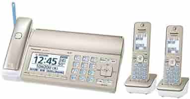 デジタルコードレスFAX 子機2台付き 迷惑ブロックサービス対応 ホワイト Amazon | パナソニック デジタルコードレスFAX 子機2台付き 迷惑