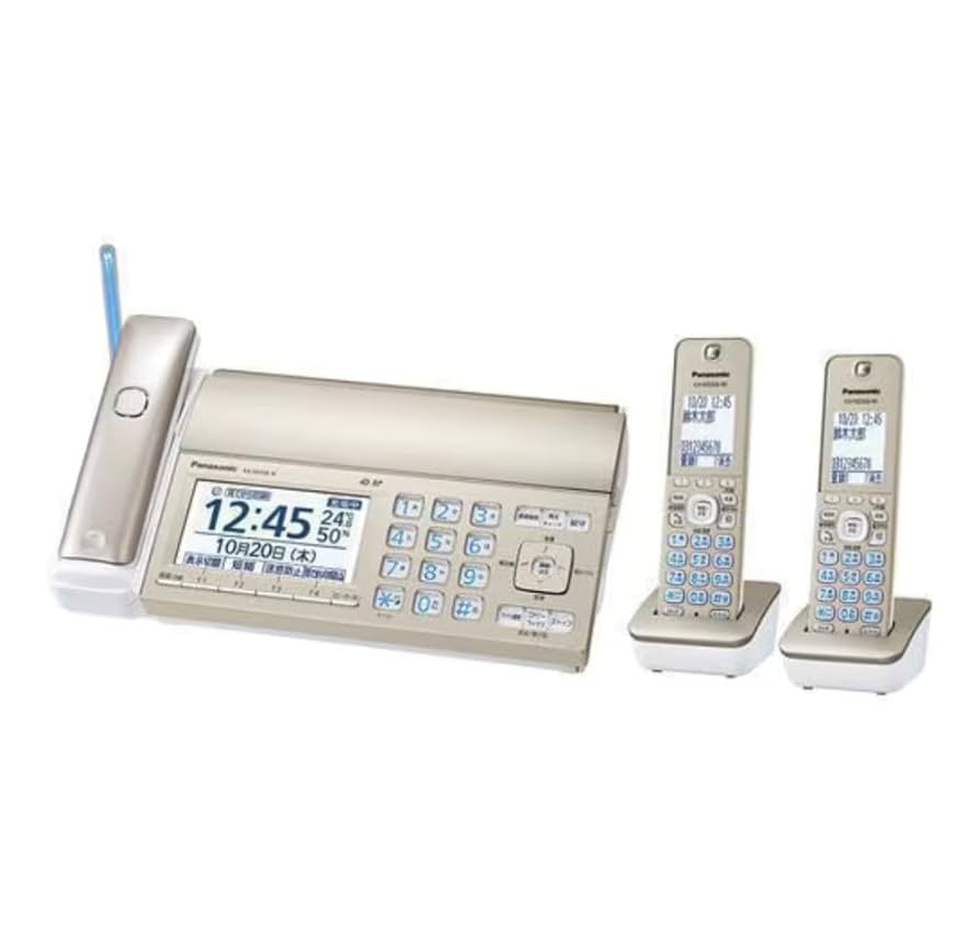 Panasonic - 新品パナソニック GDS18子機2台 ナンバーディスプレイ 留守電 迷惑電話対策 Panasonic パナソニック 電話機 子機2台＋中継アンテナ 留守電