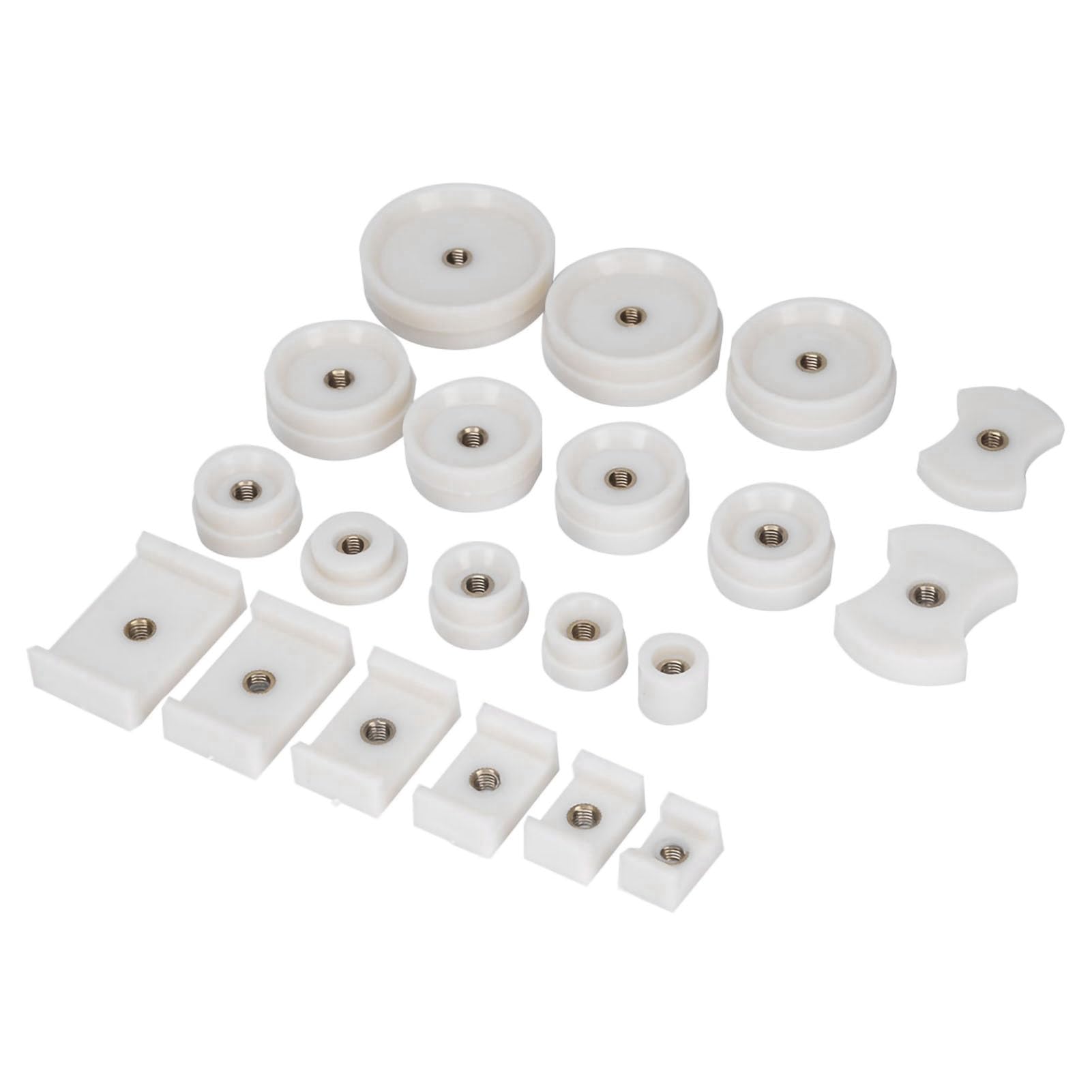 20 Pieces Watch Press Die Kit, Innovative Damage-Free Back Case Press Dies in Multiple Sizes, Ideal for Easy Repair