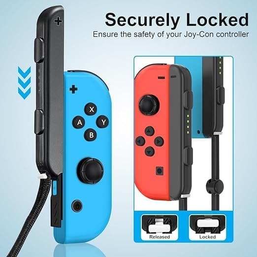 Haotianchi Wrist Strap for Switch Controlle2-Pack Lanyard Replacement Accessory Joy-Con Controller Accessory (Black) image 2