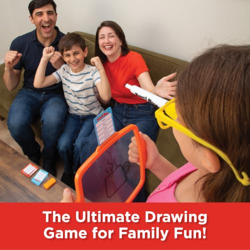 Image of Pencil Nose Board Games for Family Night - The Ultimate Drawing Game - Kids Games, Family Game, Multi-Player, Party Game - Ages 8+