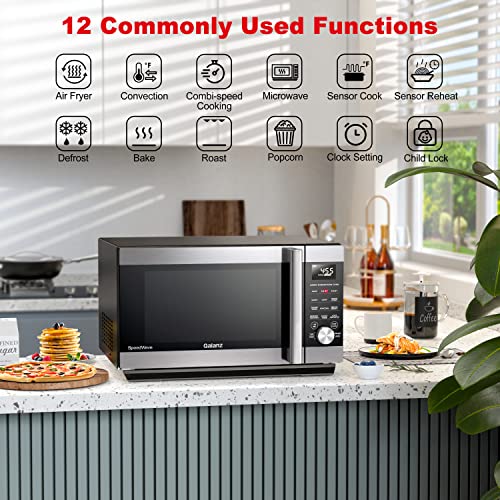 Galanz GSWWA12S1SA10 3-In-1 Speedwave With Totalfry 360, Microwave, Air Fryer, Convection Oven thumb #2