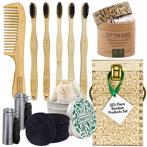Eco Friendly Sustainable Gifts for Women Box Set - 5 Eco Friendly Products in a Zero Waste Gift Box | A Unique Gift Idea for Women as a Christmas Gift, Birthday Gift or Leaving Gift