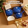 QuliMetal Nonstick Enameled Cast Iron Cookware Set, 4-Pcs Pots and Pans with Lid, Healthy Round Dutch Oven Pot for Sourdough Bread Baking, Oven Safe up to 500° F or on All Stovetop #5