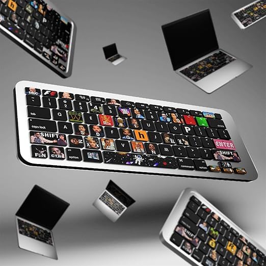 Image of Meme Culture Keyboard Sticker, Funny Meme Theme, Compatible with All Laptop and Desktop Keyboards (NEW Memes)