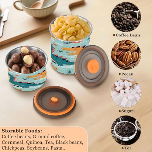 Envase Hermético para Café de Acero Inoxidable 17 oz miniatura 6