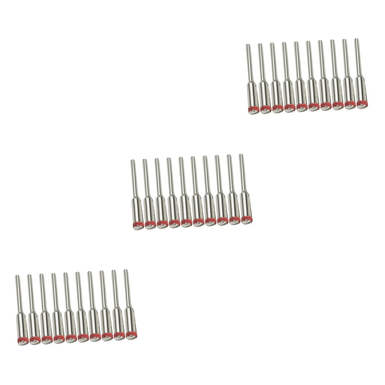 DOITOOL 30 pcs Rotary Accessories Electric Rod Mm Circular Woodwork Mini Tools Clamp Connecting Drill