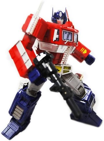 MasterPieces MP-10 Convoy in robot mode with rifle in dynamic pose