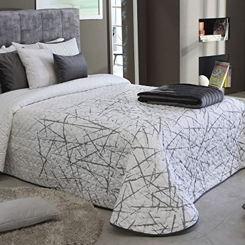 Reig Marti Colcha Bouti PUY 2P - Cama 150 Cm - Color Gris C08