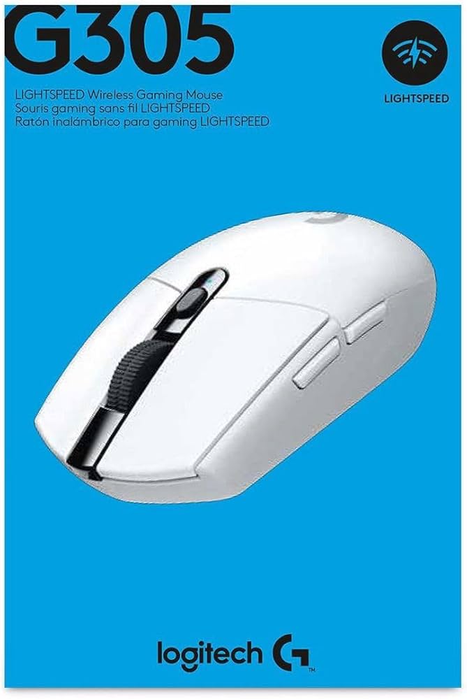 Logitech G305 ワイヤレスマウス ホワイト Amazon.com: Logitech G305 Lightspeed Wireless Gaming Optical Mouse