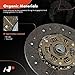 A-Premium Transmission Clutch Kit Set Compatible with Nissan Pathfinder 1987, Pickup 1995-1996, 720 1983-1986, D21 1986-1994, 2.0L 2.4L
