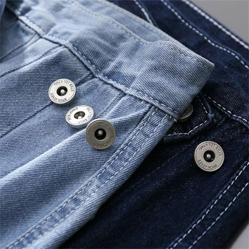 Women's High Waist Split Pleated Jeans Skirts Vintage Long Maxi Denim Skirts with Pockets4