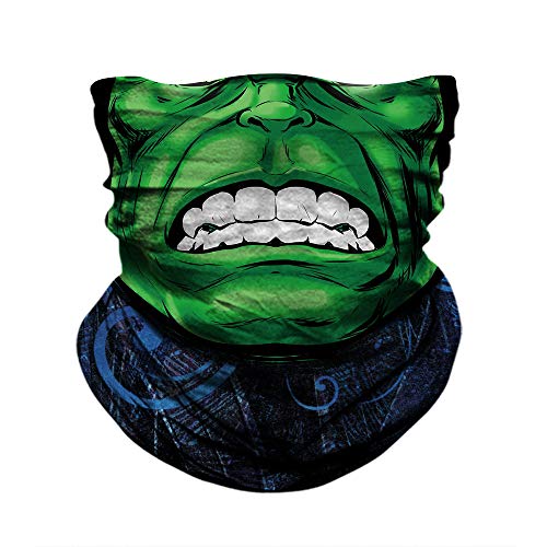 Image of Skull Face Sun Mask Half,Bandanas,Neck Gaiter, Headwear, Headband for Fishing, Hunting,Yard Work