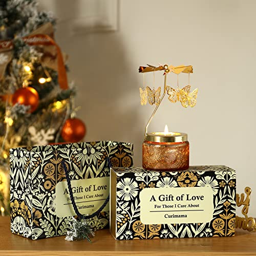 Butterfly Gifts For Women,Unique Birthday Gift For Mom Sister Best Friend Girlfriend,Rotatable Scented Candles For Anniversary Christmas Thanksgiving,Gifts For Women Who Have Everything #TOP3