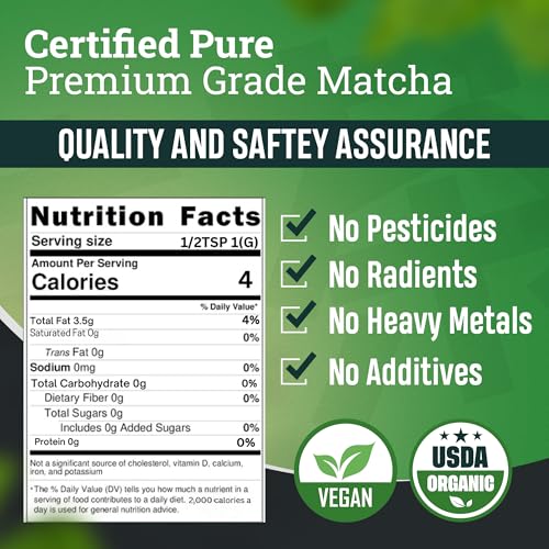 Polvo de Té Matcha Orgánico 100 gramos miniatura 2