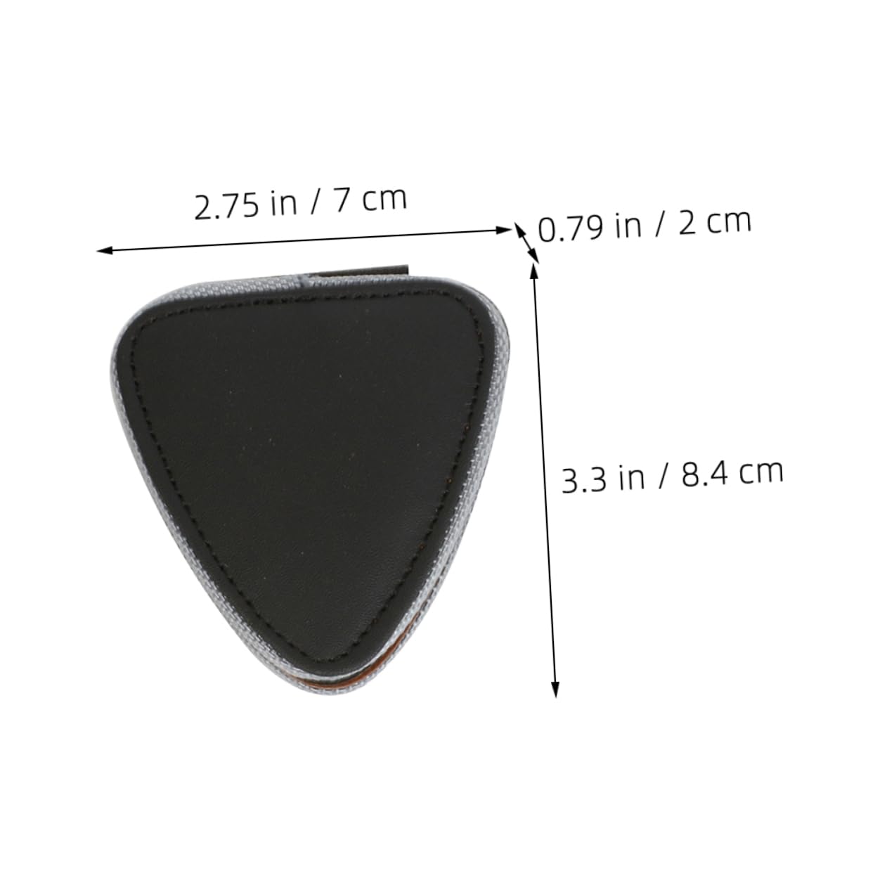 BESPORTBLE Guitar Pick Bag Compact Oxford Storage Holder for Easy Access Lightweight Guitar Picks Carry Case for Musicians Durable Design for Enhanced Music Experience