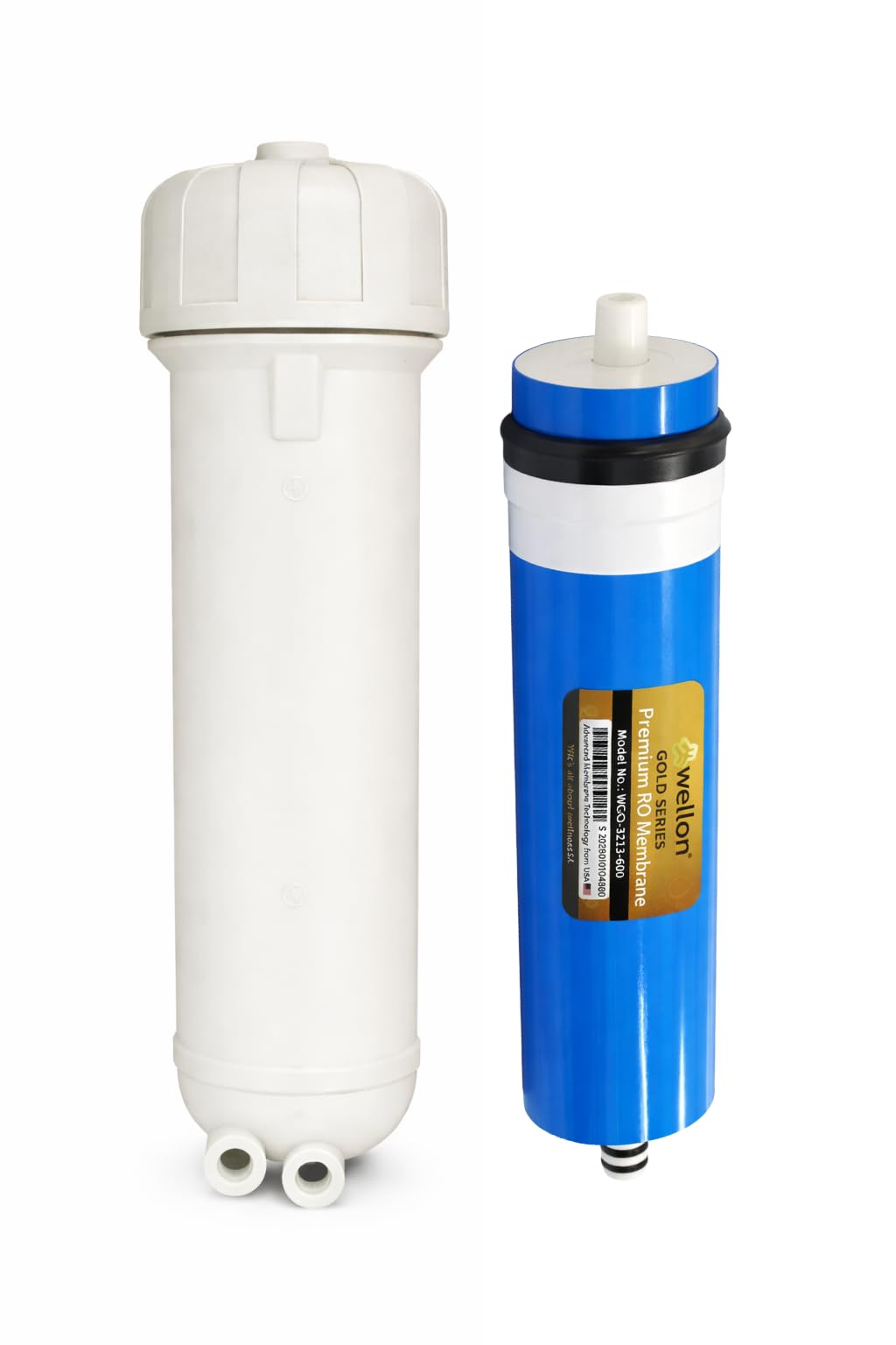 Wellon 600 GPD RO Membrane with 600 GPD Membrane Housing Combo Kit | High Flow TFC Replacement Filter | Up to 99% TDS Reduction | Compatible with Domestic & Commercial RO Water Purifier Systems-image-7