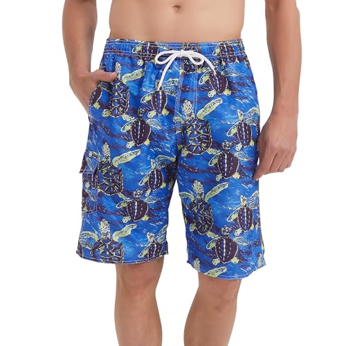 Srnede Mens Swim Trunks Swim Shorts Swimwear Bathing Suits Quick Dry with Mesh Lining