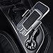 TOPGO Cup Phone Holder for Car [2025 Upgraded Ultra-Sturdy & Non-Shaking] Car Phone Mount with Adjustable Long Gooseneck Cell Phone Automobile Cradles for iPhone 16 Pro Max and More Smartphone - Black
