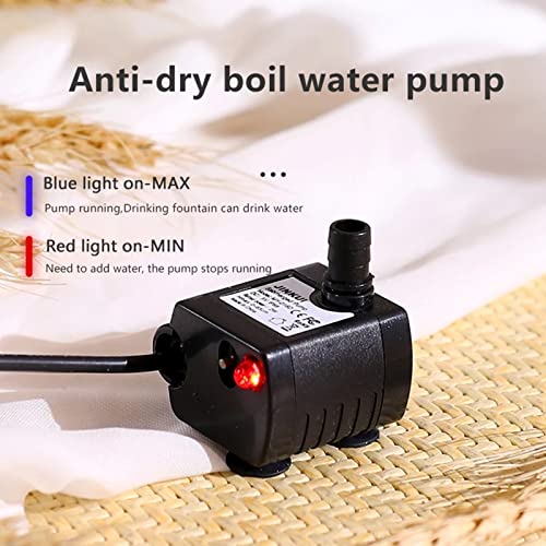 Fuente de agua automática para gatos y perros 1.8 L miniatura 3