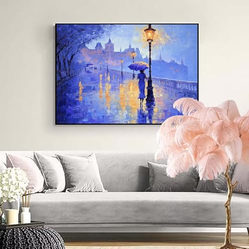 Peinture par numéros adulte paysage idée cadeau femme kit créatif géant