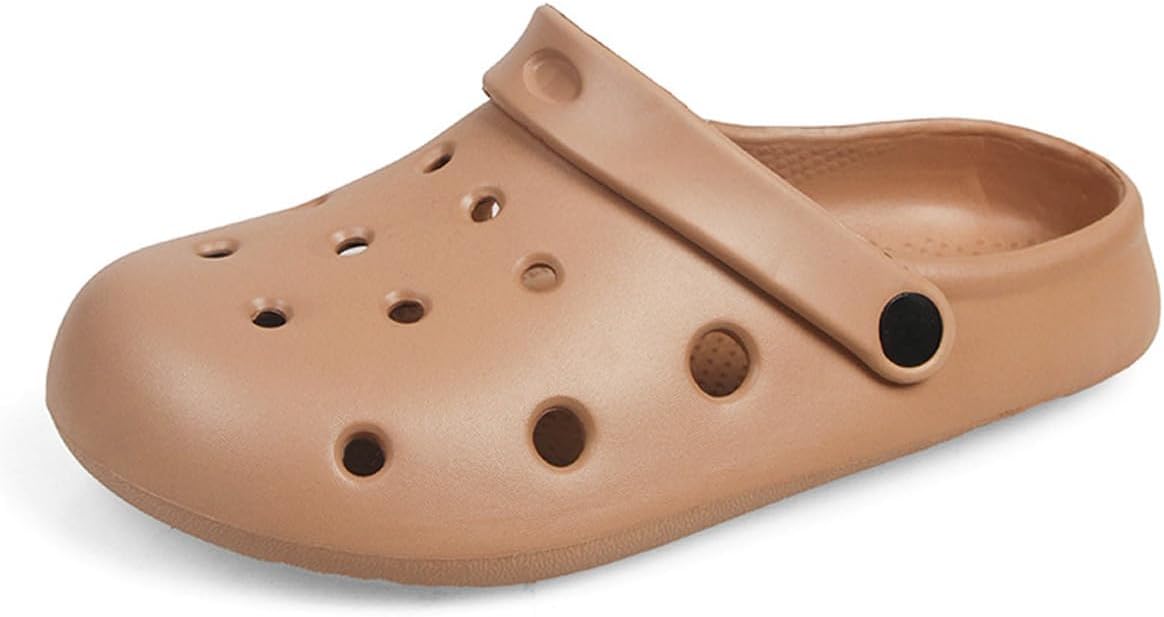 Garden Clogs for Women and Men, Slip On Mules Sandals Comfy Slippers Outside Home Casual Wear Non-Slip Air Cushion Thick Bottom Slides Shoes