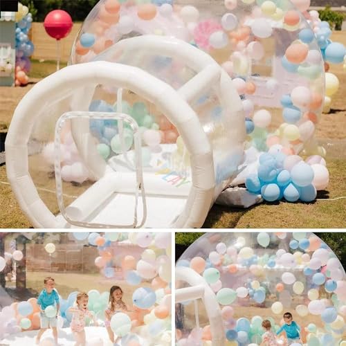 Carpa burbuja inflable transparente 10ft para camping miniatura 5