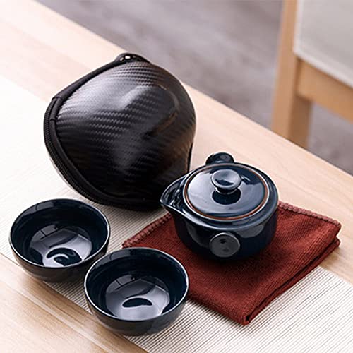 Service à thé en porcelaine chinoise avec théière, tasses, bol, cérémonie, service en porcelaine