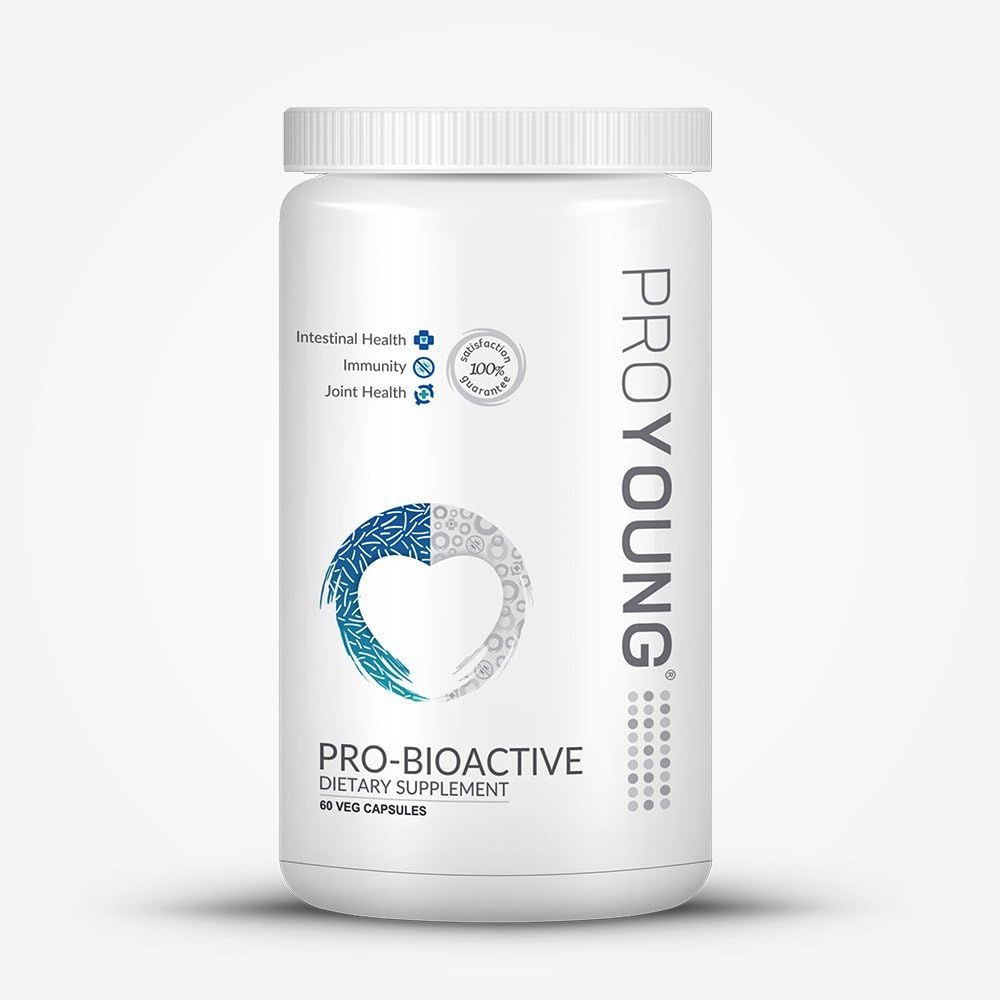PROYOUNGPROYOUNG PRO-BIOACTIVE - Multi Strain - 24 Billion CFUs - 2x60 Veg Capsules