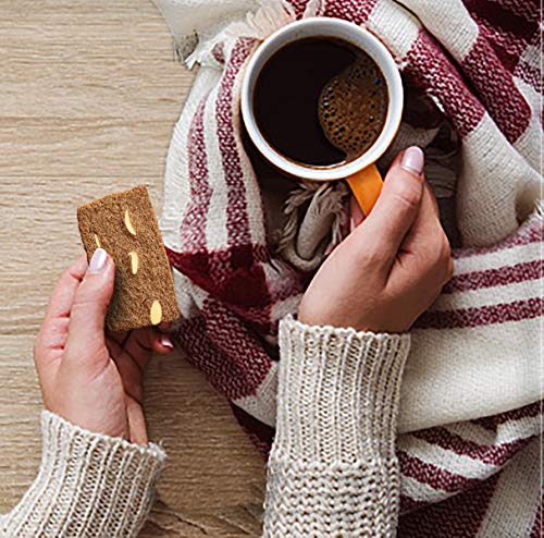 Jules Destrooper Almond Thins - Caramelized Butter Biscuits, Kosher Dairy, Authentic Made In Belgium - 3.5Oz #TOP2