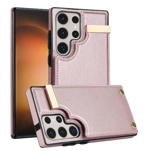 Housse en cuir pour Galaxy A54 idéale pour vos sorties et voyages
