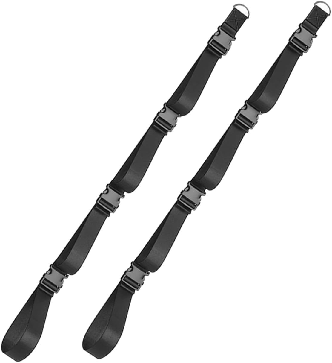 ibasenice Adjustable Wall Storage Straps 2pcs, Garage Wall Hanging Organizer Belt for Folding Chair and Tool Storage, Heavy-duty Wall-mount Strap for Garage and Home Organization