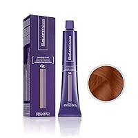 Vista 2 de Salerm Vison Crema para colorear el cabello #7.44 naranja, 2.3 onzas