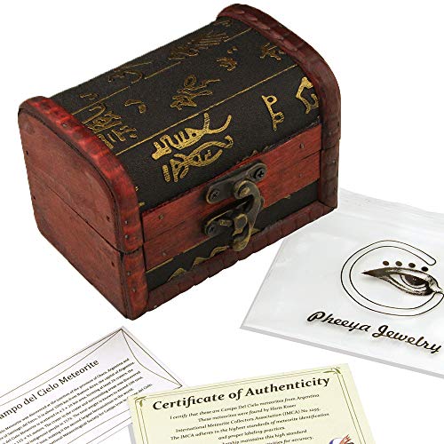 Image of Large Massive 10-330 Grams Meteorite Specimen, Campo Del Cielo Meteorite with Gift Box, Moon Rock Sample, Astronomy Gifts for Space Fans, Great for Science Classrooms, Rocks Collection