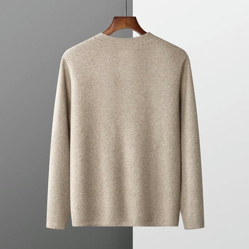 Pull décontracté homme boutonné uni pour ne plus hésiter le matin - 4
