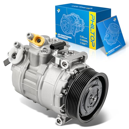 Image of PHILTOP NEW Air Conditioner AC Compressor + Clutch for BMW 335i 2007-2011,2012-2013 3T,X1 2014,2013,2015 3T,335i xDrive 2009-2012,2013 3.0T,135i 2008-2013,335xi 2007-2008,Z4 2010-2016 3.0T,335is 11-13