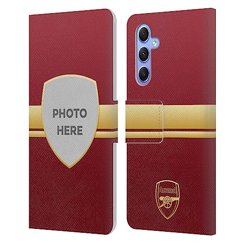 Coque Samsung Galaxy A34 5G étui portefeuille cuir personnalisé Arsenal FC