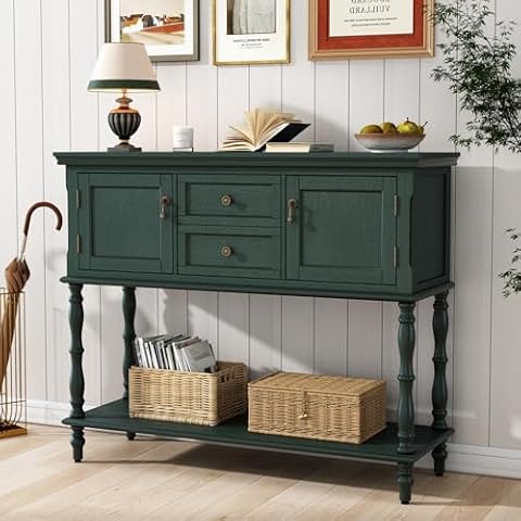 ARTPOWER Retro Console Table Cover