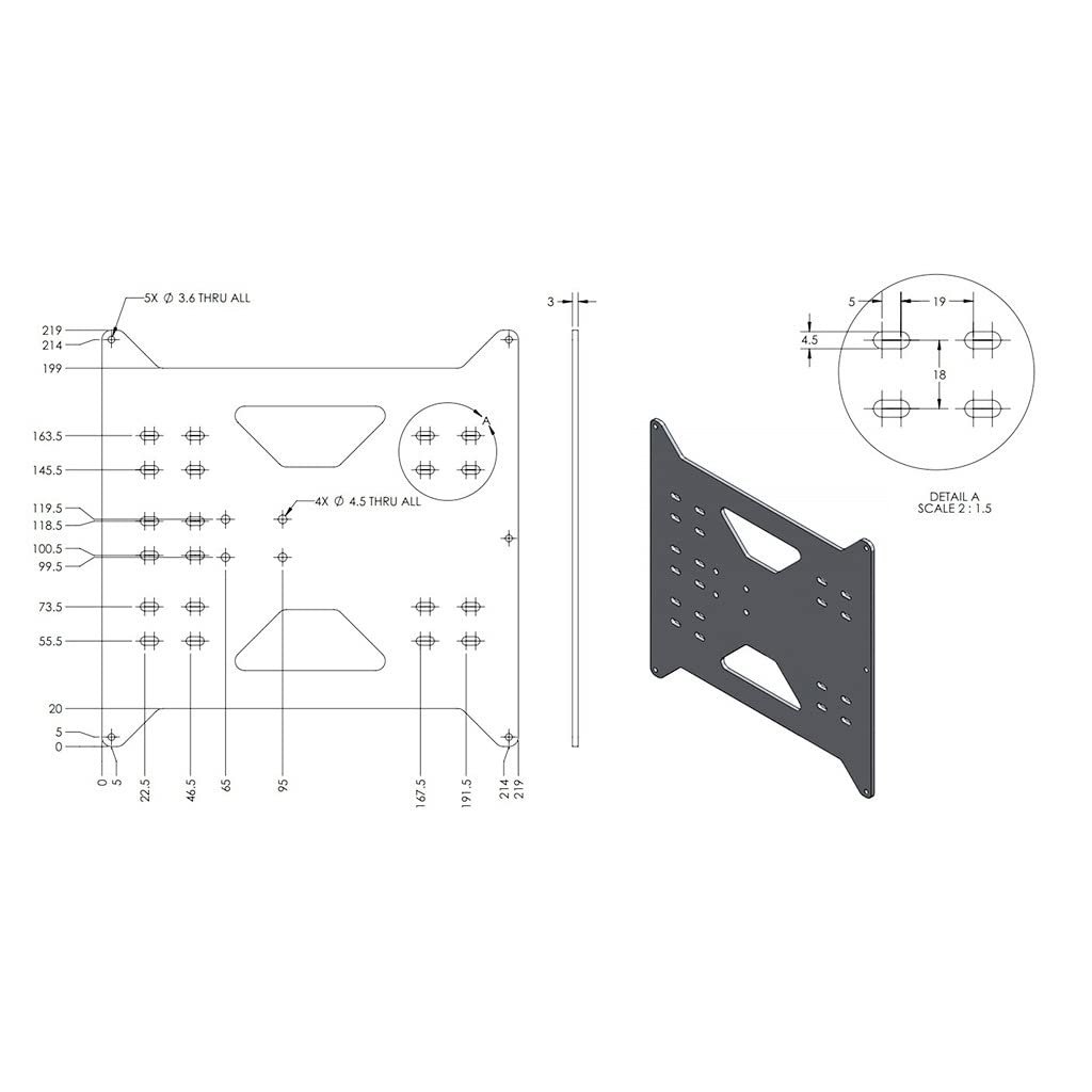 Kit di aggiornamento doppio asse Z, for Ender 3 Pro | Aggiornamento stabile del doppio asse Z, facile livellamento