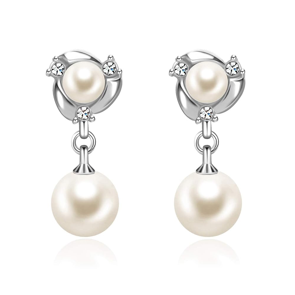 専用　パールピアス 金色　大人気美品 DIAMOND PEARL MOON PIERCED EARRINGS(1ZP0947)K18 ピアス
