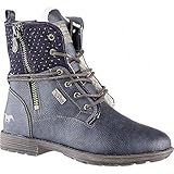  MUSTANG Kinder Schnuerstiefel 5043605 820 blau 539355
