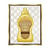 Stupell Industries Fashionable Brunch Condiment Patterned Glam Emblem Floating Framed Wall Art, Design By Ziwei Li