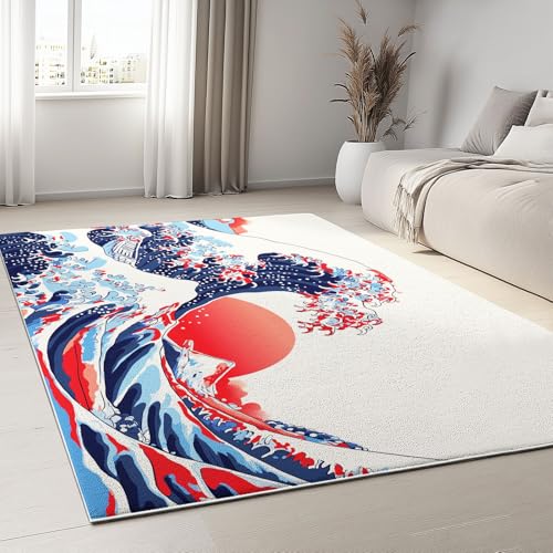 Alfombra de pasillo lavable de franela súper suave tacto premium 8