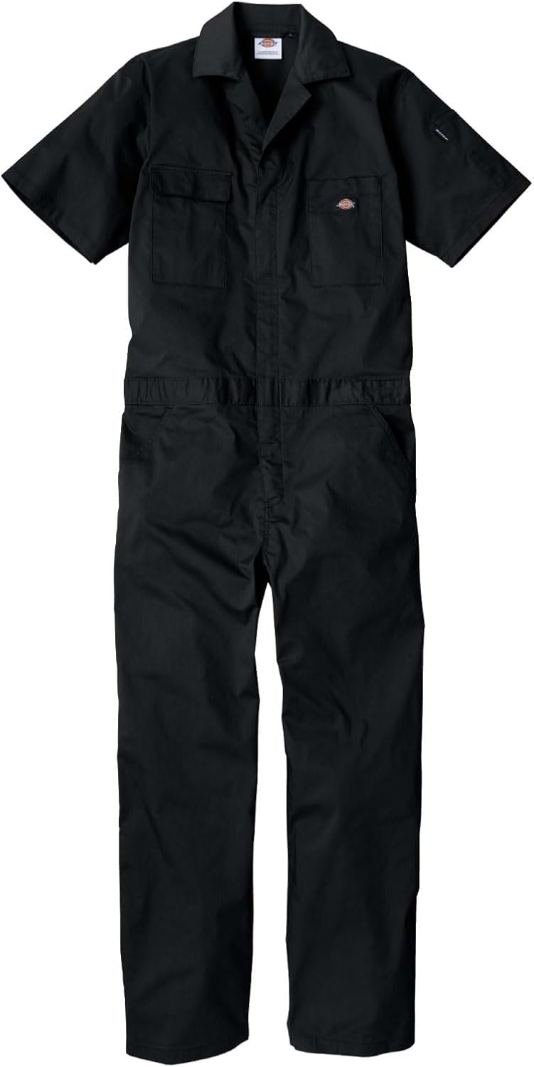 ディッキーズ　D-6702　13.ブラック　M　 ストレッチ　半袖ツナギ 楽天市場】[即日出荷] ディッキーズ Dickies 半袖 つなぎ
