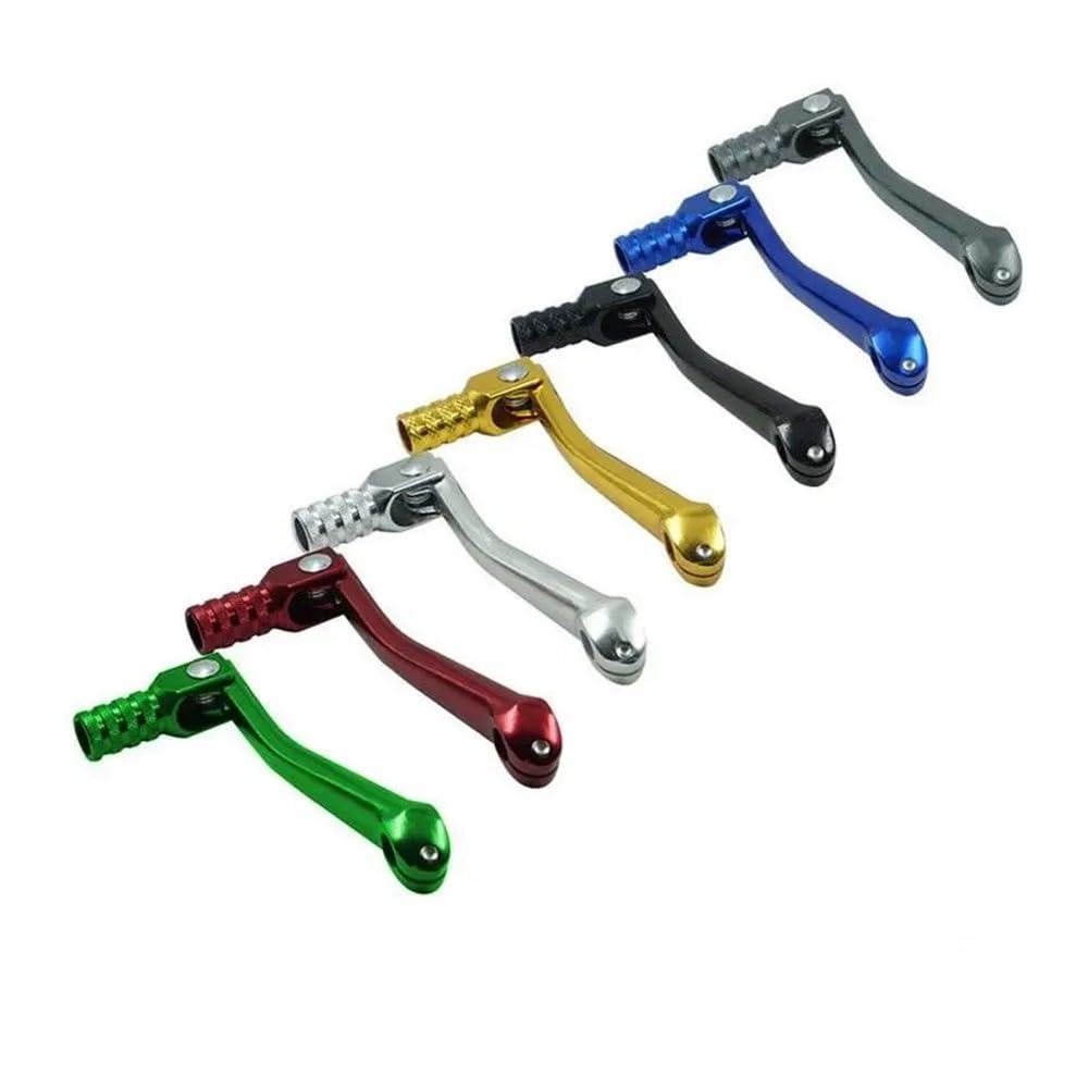 Cvgmsrgset A5 Gear Shifter Shift Lever 1Pc Motorcycle Folding Aluminum Gear Shift Lever Universal 10-11Mm