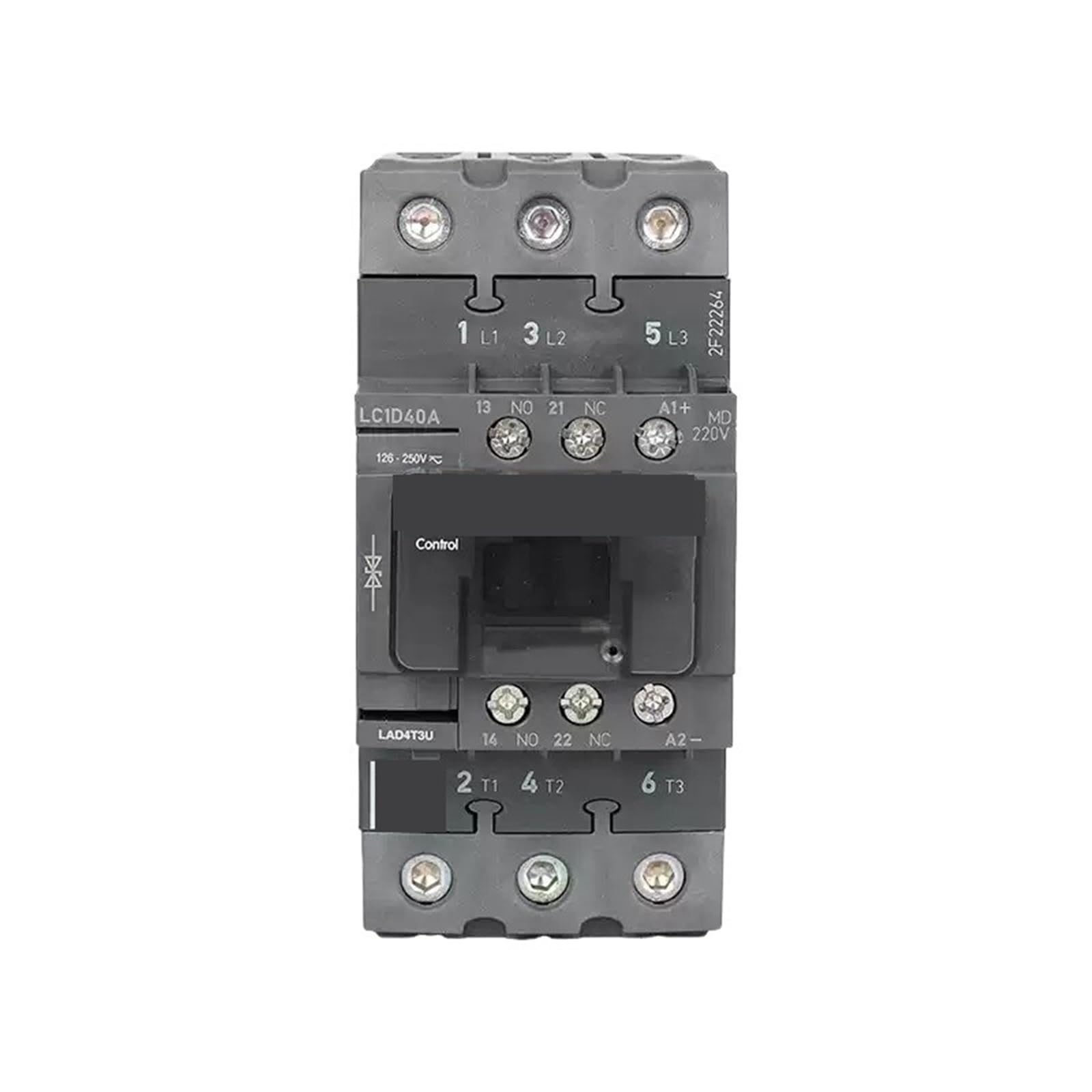 Contacteur LC1D40ABD tripolaire 40A commutation DC24V ultra stable