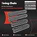 A-Premium 18PCS Engine Timing Chain Kit W/Sprocket & Tensioner & Guide Compatible with Audi A4, Q5, Q7, A5, A6, A7 Sportback, A8, S4, S5, S6, SQ5, S8 Quattro, Avant, Cabriolet - DOHC, V6 3.0L