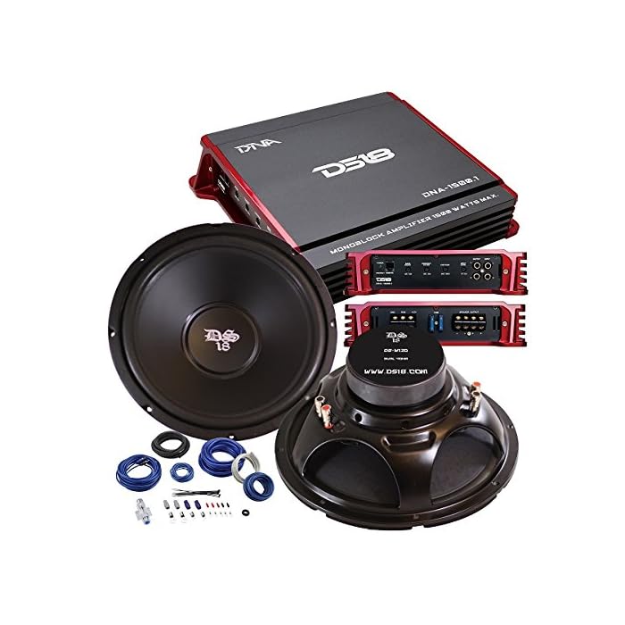 Buy DS18 Fully Loaded System DNA 1500.1 Monoblock